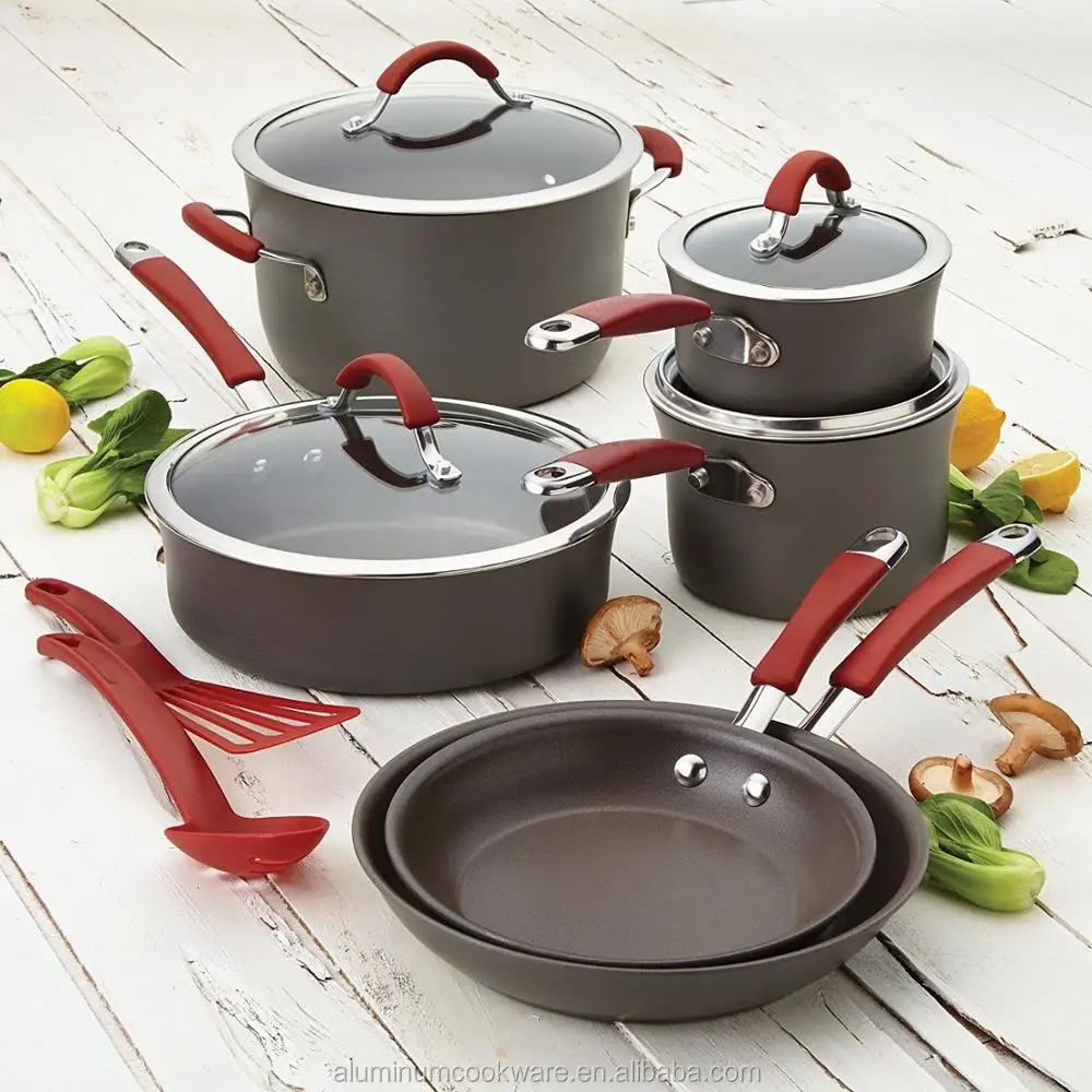 Hq1309 2017 High Quality Long Duration Time Nonstick Cookware Sets Stainless Steel With Best