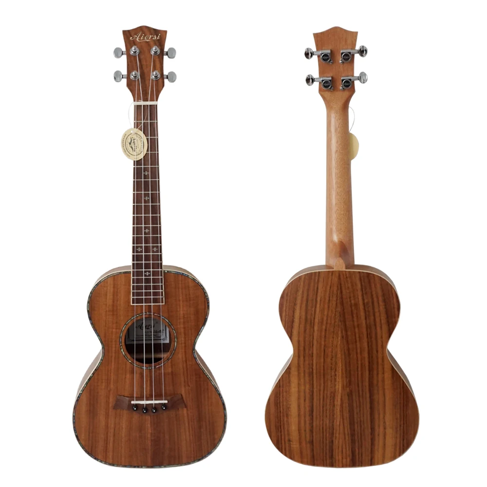 

Aiersi Brand Tenor Wholesale KOA China Ukulele  Hawaii Ukelele OEM SU-076P