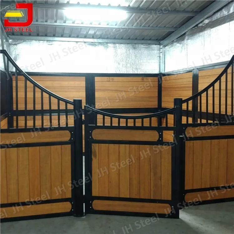 

Mobile Modular Equine Products Wood Panel Partitions Divider Horse Stables Prefabricated