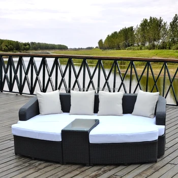 Outdoor Furniture Rotan Taman Sofa Bed Buy Tempat Tidur Sofa Rotan Sofa Bed Kolam Rotan Sofa Bed Product On Alibaba Com