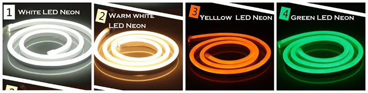 Factory wholesale waterproof IP67 PVC 2835 SMD 5050 ultra thin ws2811 flexible strip light led neon sign