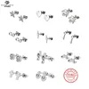 Simple Fashion Earring Jewelry Custom Shape Stainless Steel Cheap Earring Studs