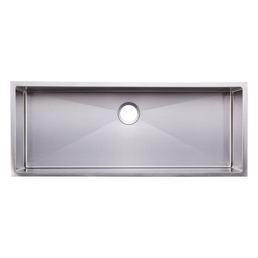 
customized stainless steel under mount handmade kitchen sink 