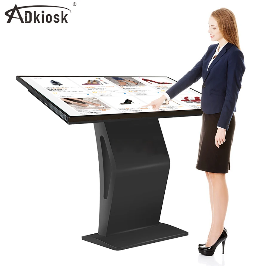 touch screen lcd advertising kiosk