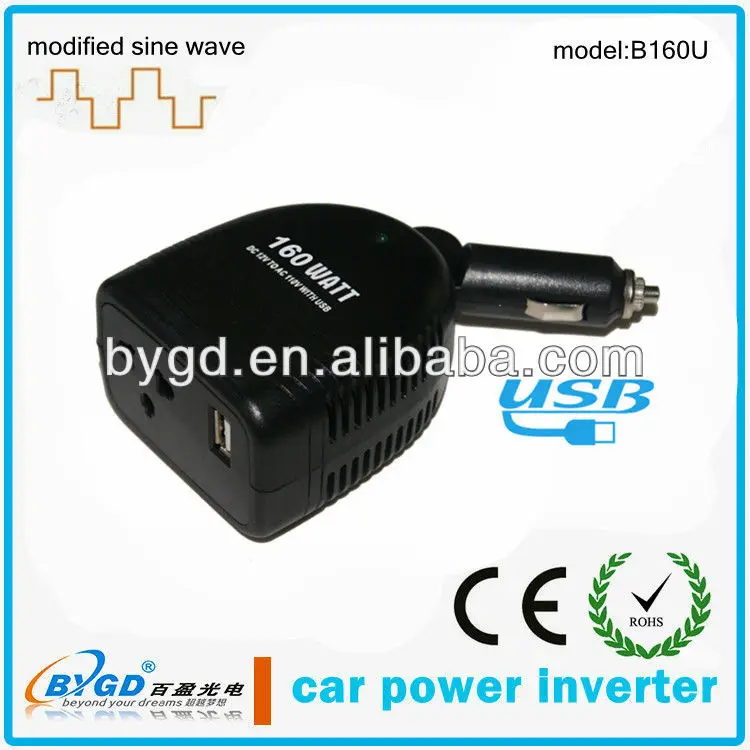 Best buy  auto car  power inverter  dc a ac 160 w B160UX 