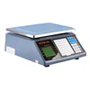 30kg Monochrome LCD Screen Retail Weighing Label Scale