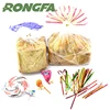 11cm cut plastic twist tie bread bag decorative twist tie