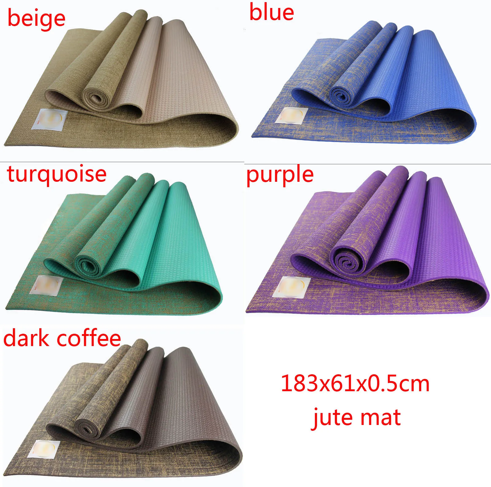 Ecofriendly Custom Natural Jute Yoga Mat Buy Ecofriendly Jute Yoga