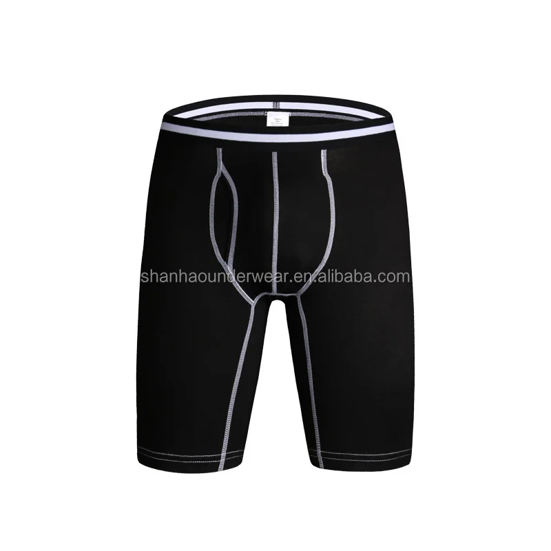 

Men 's long cotton fitness shorts sports wear pants underwear