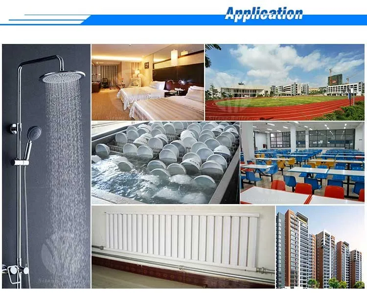 application of Chain Grate Stoker Coal fired Hot Water Boilers for School Heating