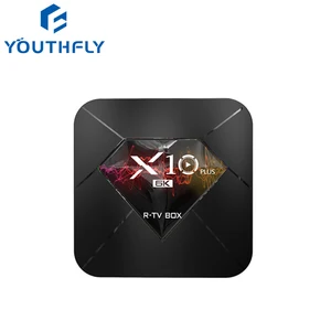 R TV BOX X10 Plus Android 9.0 6K TV Box