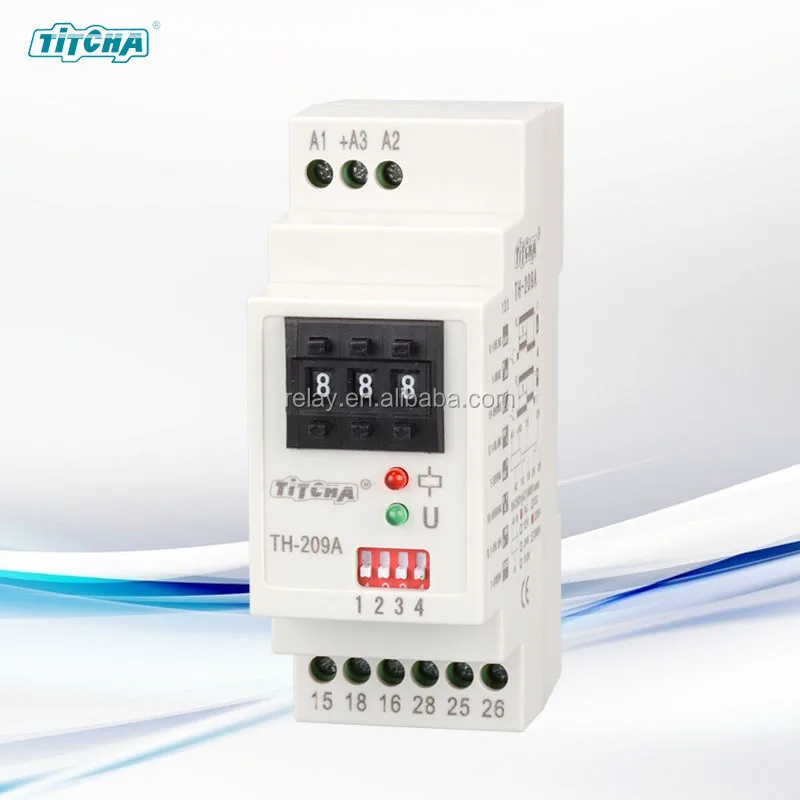 On-delay Release-delay Time Relay Th-209a 12 Volt Low Power Operated Mini Time Delay Relay