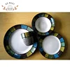 Commercial Stoneware Hand Painting Dish Sets Canada Everyday Dinnerware Sets