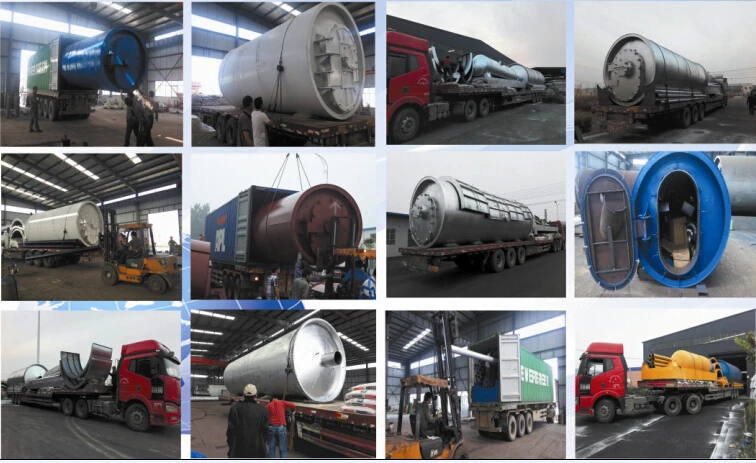 Waste Tire Oil Recycling Machine