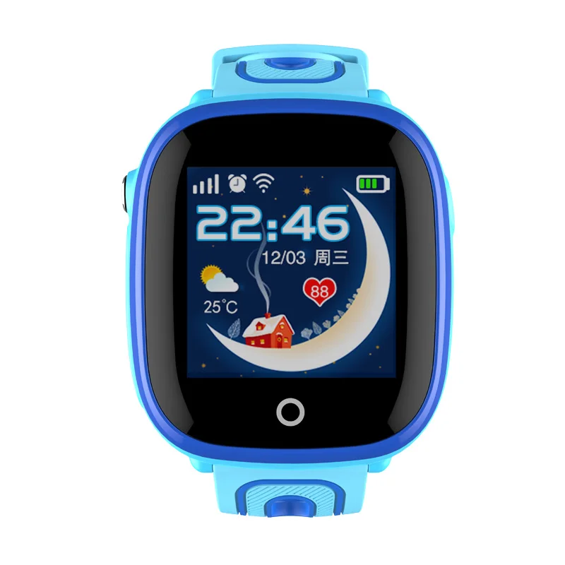 

Smart Kids Watch DF31G for Android IOS Waterproof GPS Positioning Smartwatch Support SIM card SOS Call Baby Safe Tracker Watch