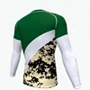2018 fast lead time custom unisex mma rash guards