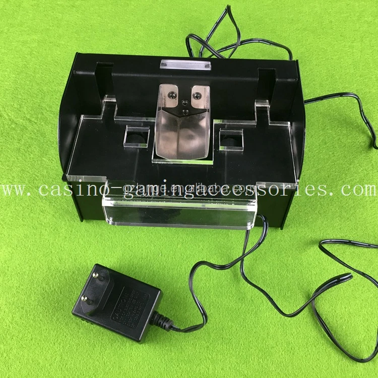 New Casino Exclusive Use Deluxe Automatic 2 Deck Card Shuffler Buy
