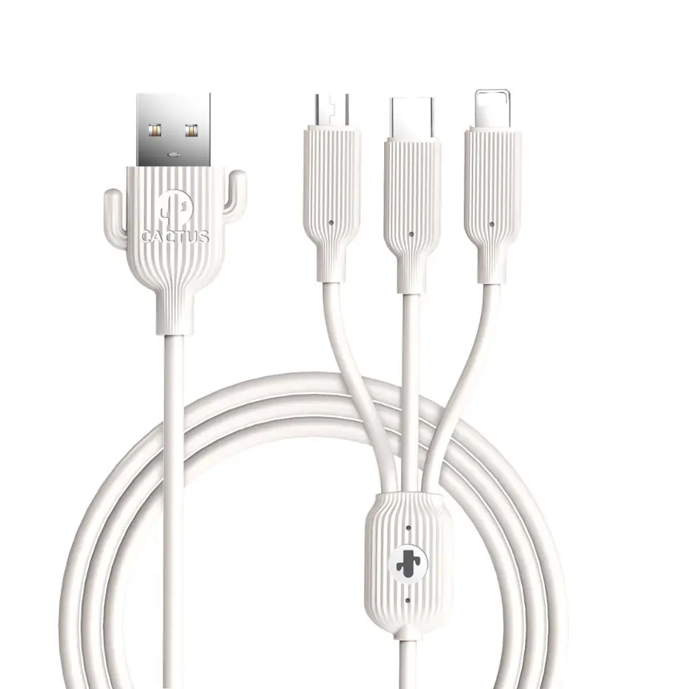 

Hight quality 3 in 1 usb Cable Multi Type C Charger Micro USB Data Fast Charging for mobile phone