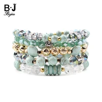 

BOJIU New Arrival Hot Women Charm High Quality Bracelet Set 5 Pcs/Set