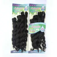 

Adorable wholesale synthetic hair weave,loose wave heat resistant fiber synthetic hair extensions with packs with free closure