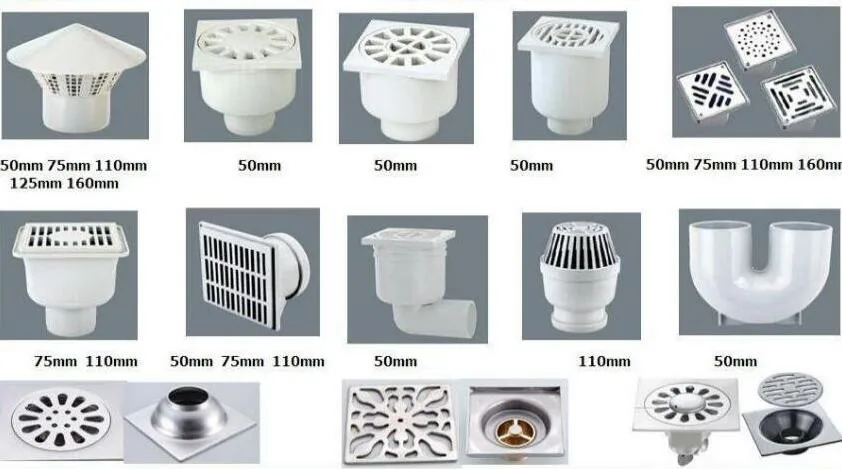 China Supplier 50mm Pvc Pp Plastic Floor Drain Cover - Buy Floor Drain