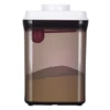 Coffee Brown Color ANKOU 2L Microwavable Clear Air Tight bpa Free PP Plastic Food Container