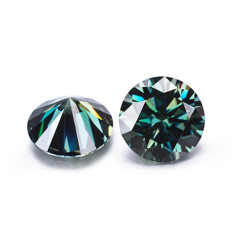 3mm5mm Round Excellent Cut Lab Grown Moissanite Diamond For Gold