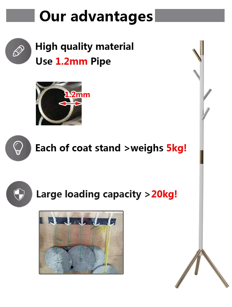 Four  tiers floor  bedroom metal clothes stand.jpg