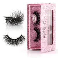 

Custom Real Faux False Private Label Extension Glue Vendor Packaging Box 5d 3d Mink Eye Extention Lashes Eyelashes