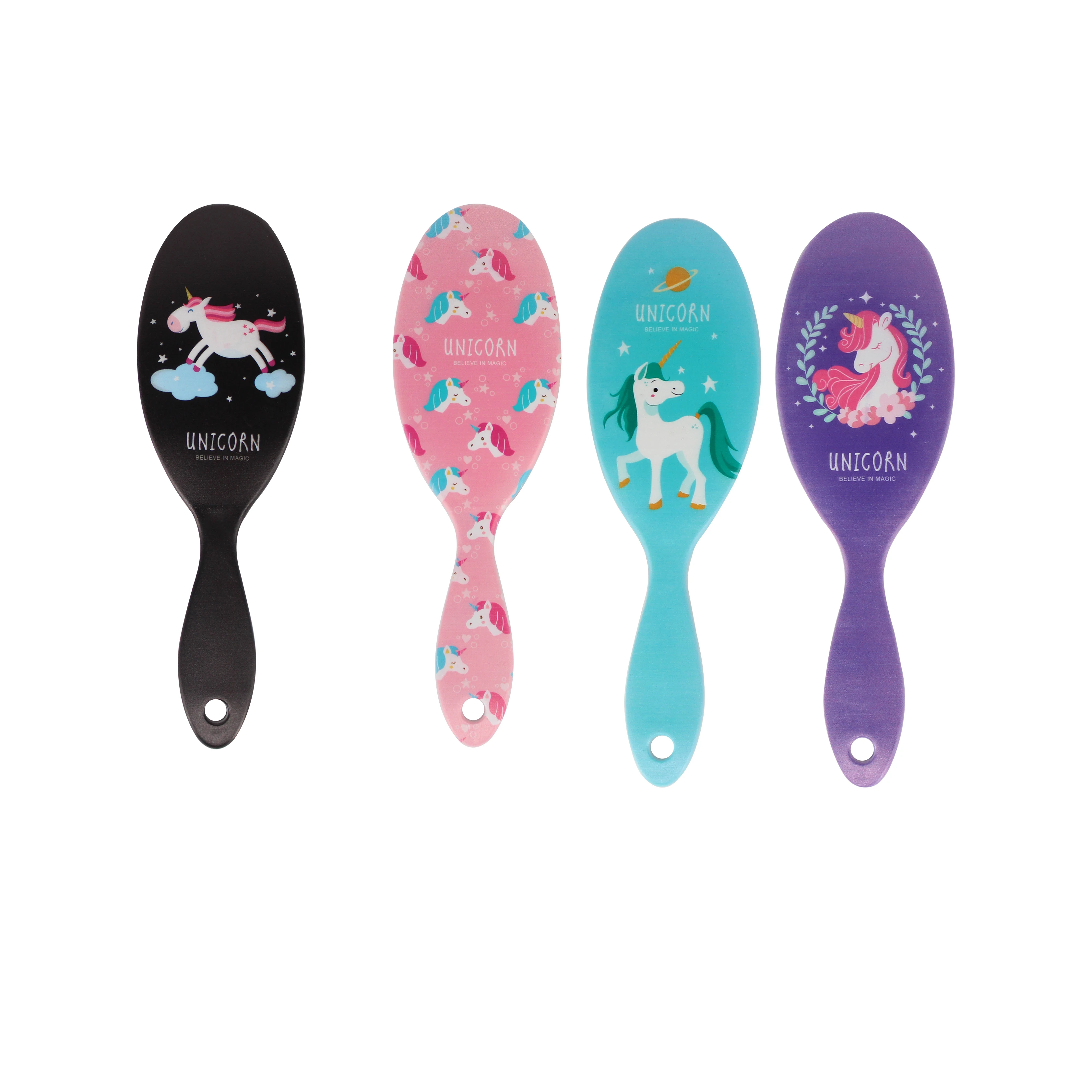 

Wholesale Cute Custom Logo Plastic Hair Brush, Massage Comb