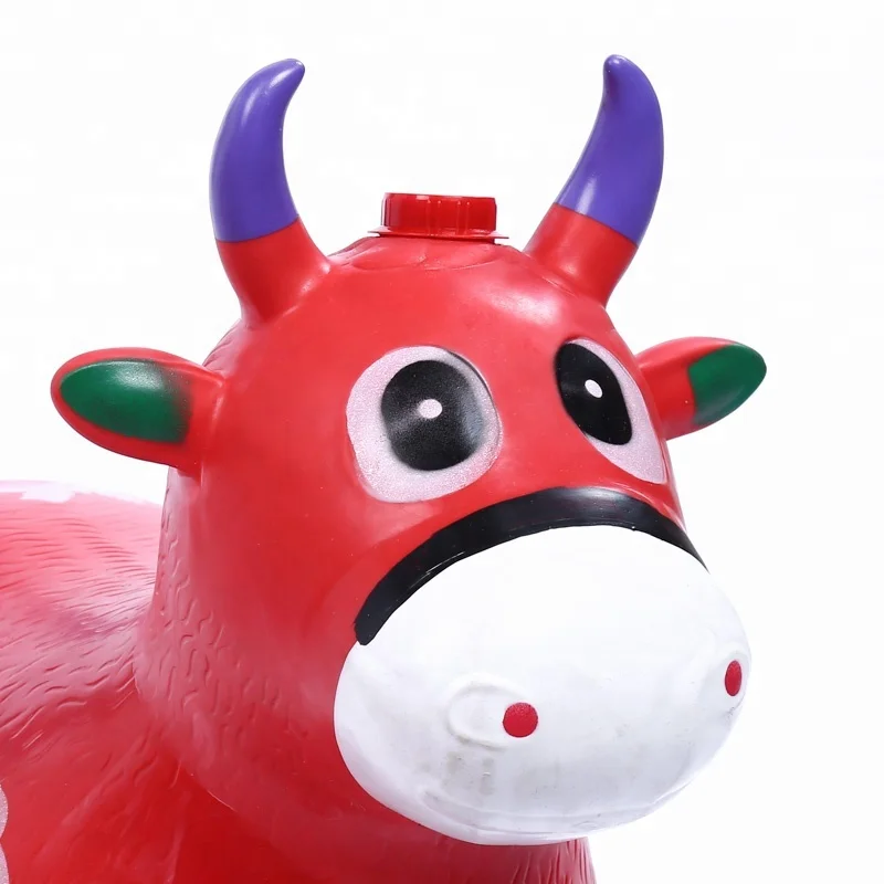 
Wholesale strong quality kids jumping animal toy with painting and musical 