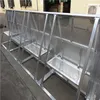 Wholesale temporary setting barrier safety fence folding aluminum barrier crowd control