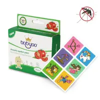 

Cartoon Non Woven Self Adhesive Patch Natural Oil Mosquito Repellent stickers