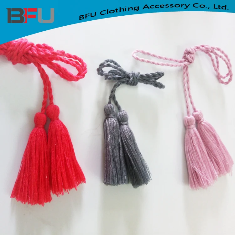 Custom Red Tassel Cord Tassel For Blouse Tassels For Dresses Buy