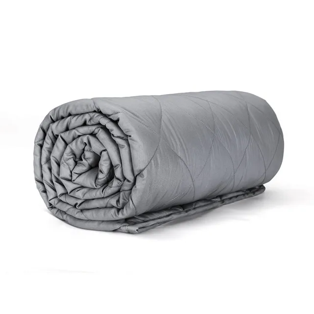 

Soft and Luxurious Weighted Blanket to Help Cal Relax & Lower Stress, Gray