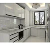 China Diy White Lacquer Kitchen Cabinet,New Model Handleless Piano Lacquer Kichen