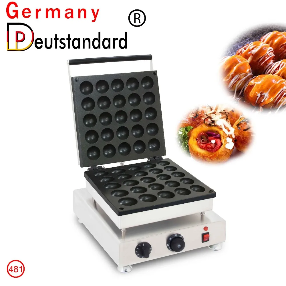 Snack Machines Electric Japanese Takoyaki Grill Machine With Waffle