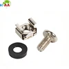 Rack Mount Piece Rack Screw Bolt and Cage Nut driver Set Silver For Racks