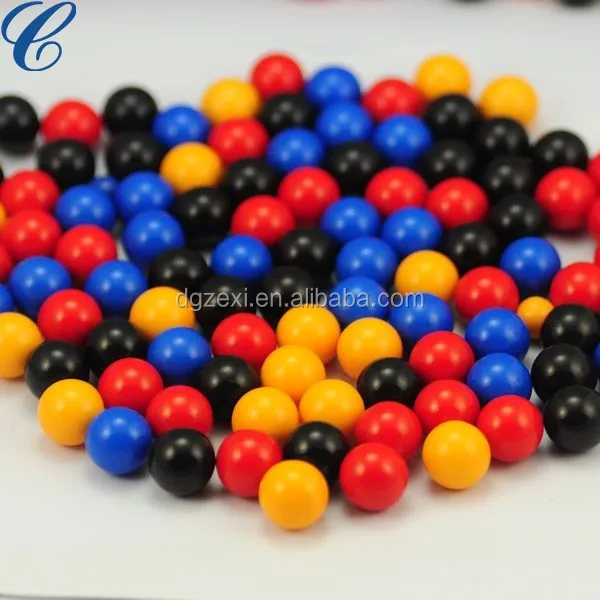 Round Beads of Colorful Acrylic Beads
