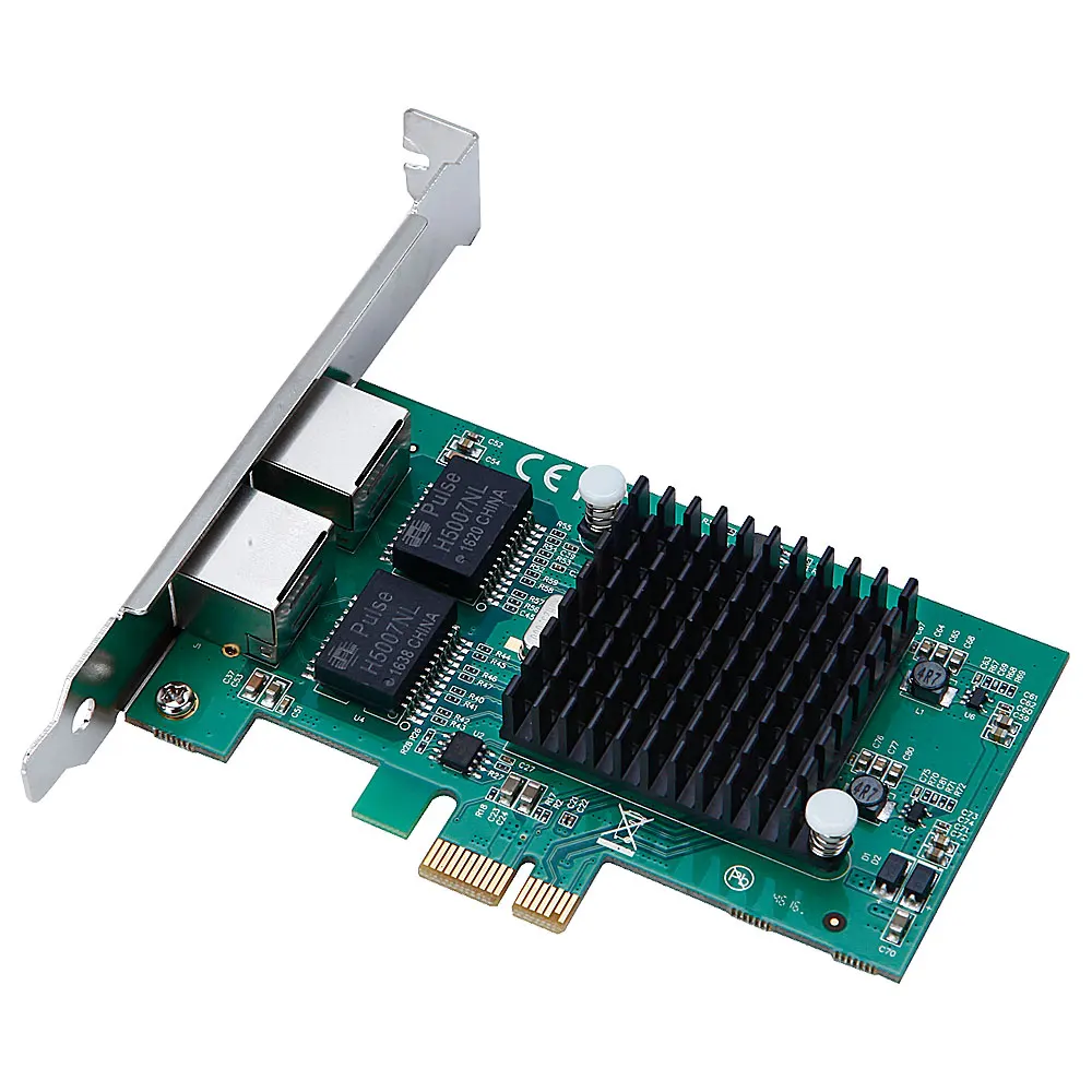 Gigabit controllers. Сетевая карта Intel PCI-E Dual 1gbe RJ-45 82575-S. Flex b-20 PCIE.