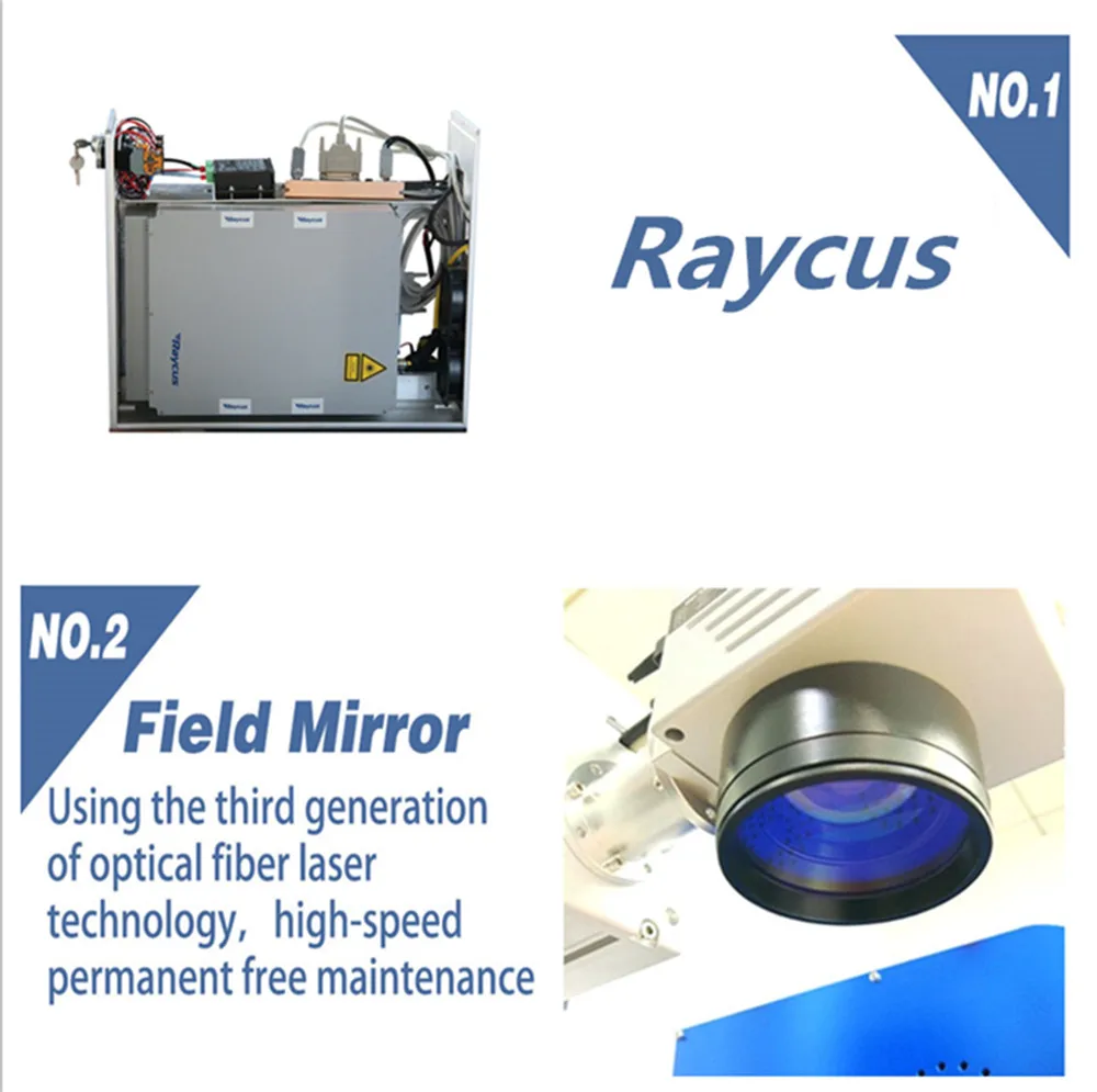 Raycus fiber laser 20w 110x110mm marker area  fiber laser module 3d fiber laser making machine