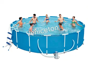 big plastic swimming pool