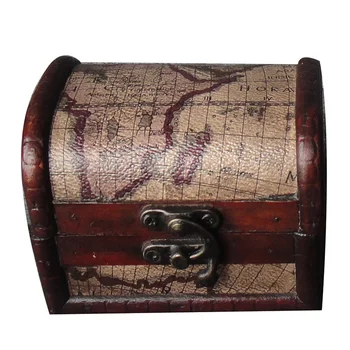 wooden craft chest