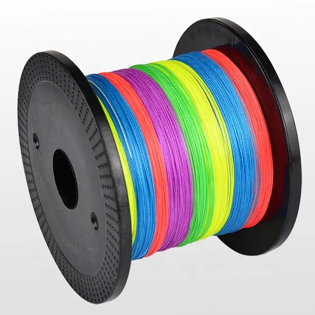 

12 stands Braided Wire Material and Level Shape braided fishing line Japanese
