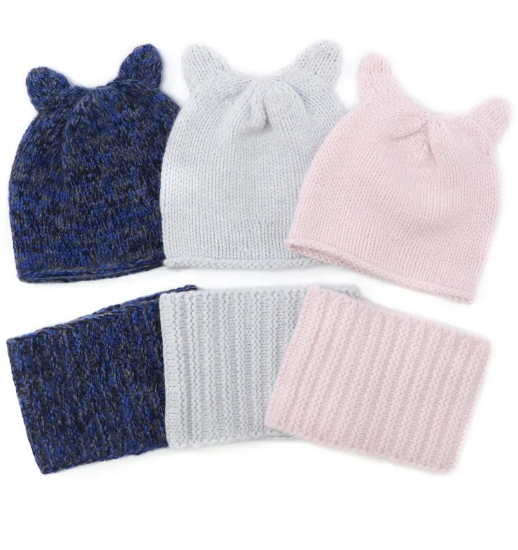 baby winter hat set