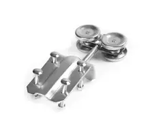 Китайский производитель нержавеющей стали гладить раздвижные двери сарая оставаться роликовые колеса