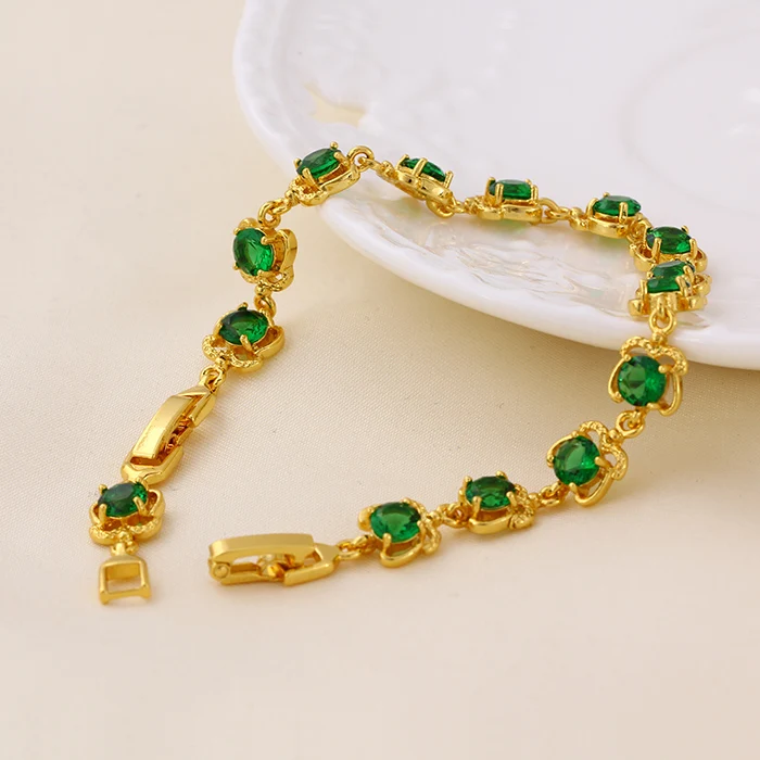 

71277 xuping zircon charm bracelet