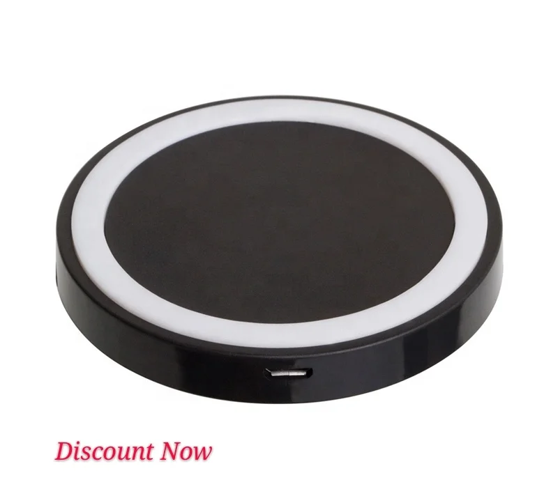 Mini Size Portable Qi Wireless Charger for iPhone and Samsung