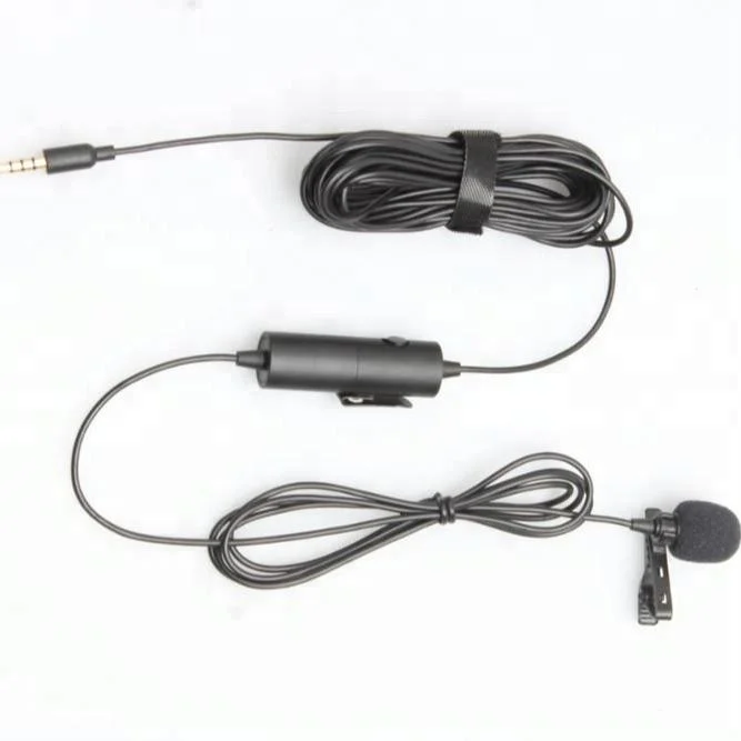 Durable Voice recording Omni-directional lavalier microphone