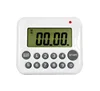 Magnet Electrical Fridge Small Egg Timer Electronic Countdown Large LCD Digital Kitchen Timer With Switch